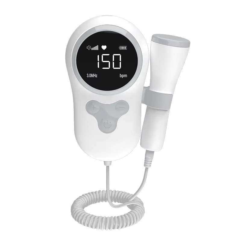 412-B2 Portable Ultrasonic Doppler Fetal Heartbeat Monitor Health Supplies for Pregnant Women and Newbor.jpg